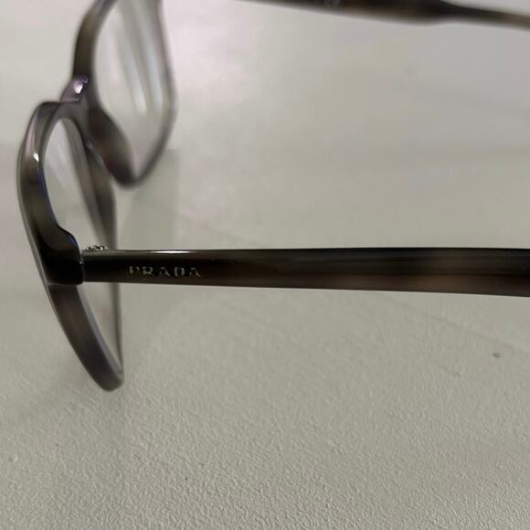 PRADA VPR 13X 55 18 548-101 145 Eyeglass Frames Eyeglasses Olive Havana - Picture 3 of 10